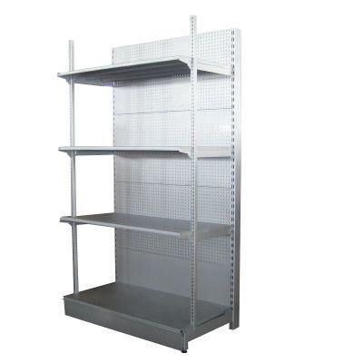 5-Layer Single-Sided Metal Supermarket Load-Bearing Shelves