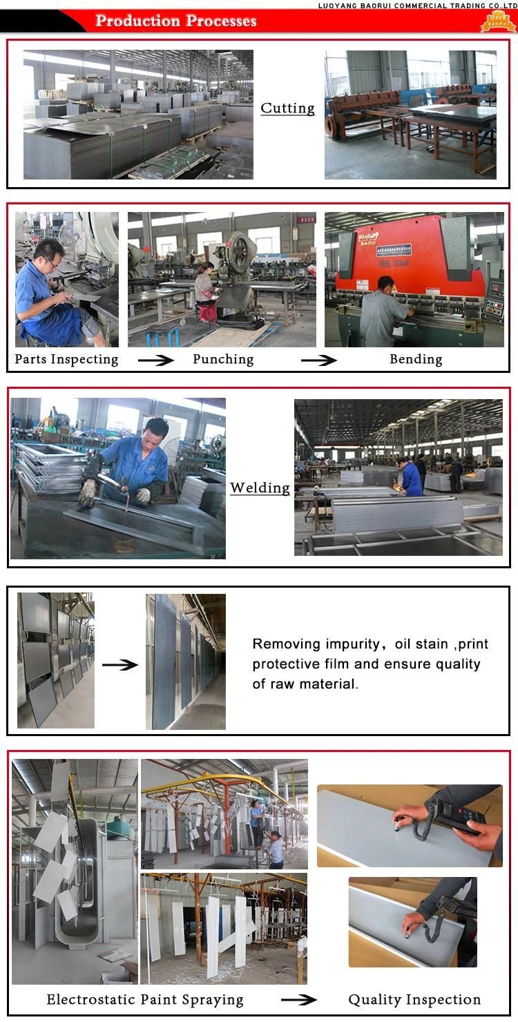 Top Quality Steel Single Door Metal Locker with Shelf and Hanger