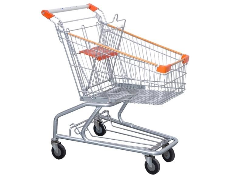 New Cheap Price 180 Liter American Style Supermarket Trolley Cart