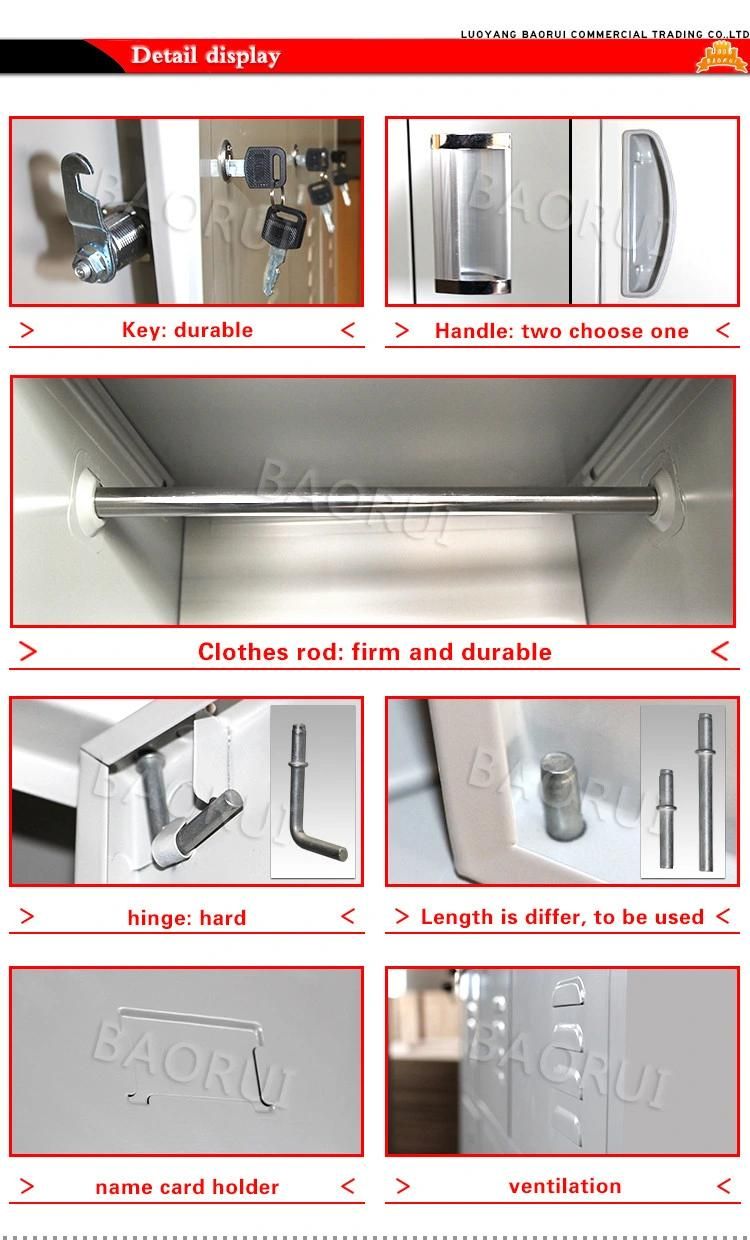 Workers Dormitory Steel Clothes Locker (AS-009)