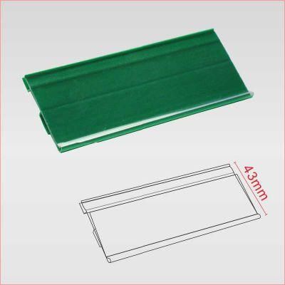 Plastic PVC Price Holder Data Strips for Supermarket Shelves