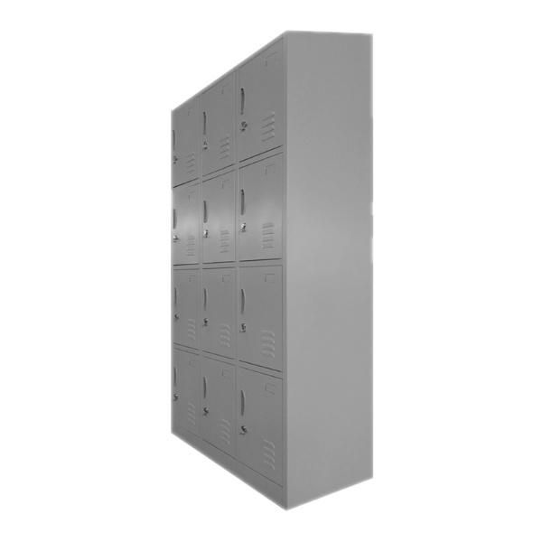 Fas-031 12 Door Locker Steel Storage Cabinet Metal Clothes Locker for School