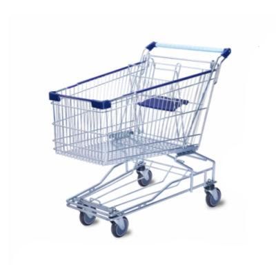 Serviceable Supermarket Shopping Cart Trolley Metal Shopping Trolley Price