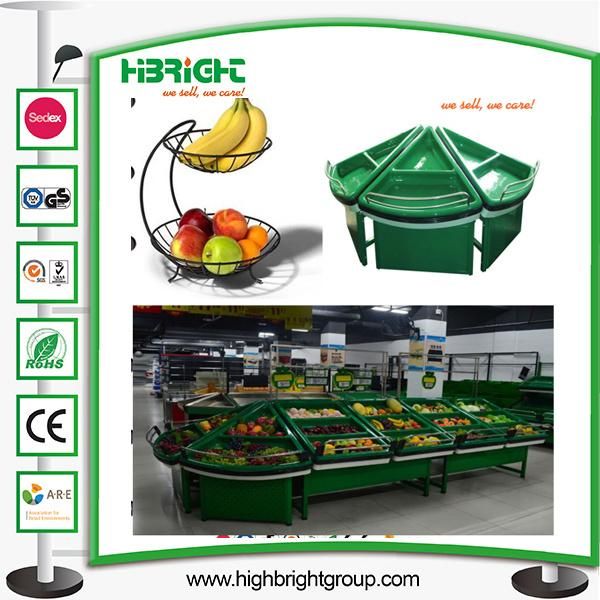 Supermarket Store Equipment Fruits and Vegetable Rack Stand