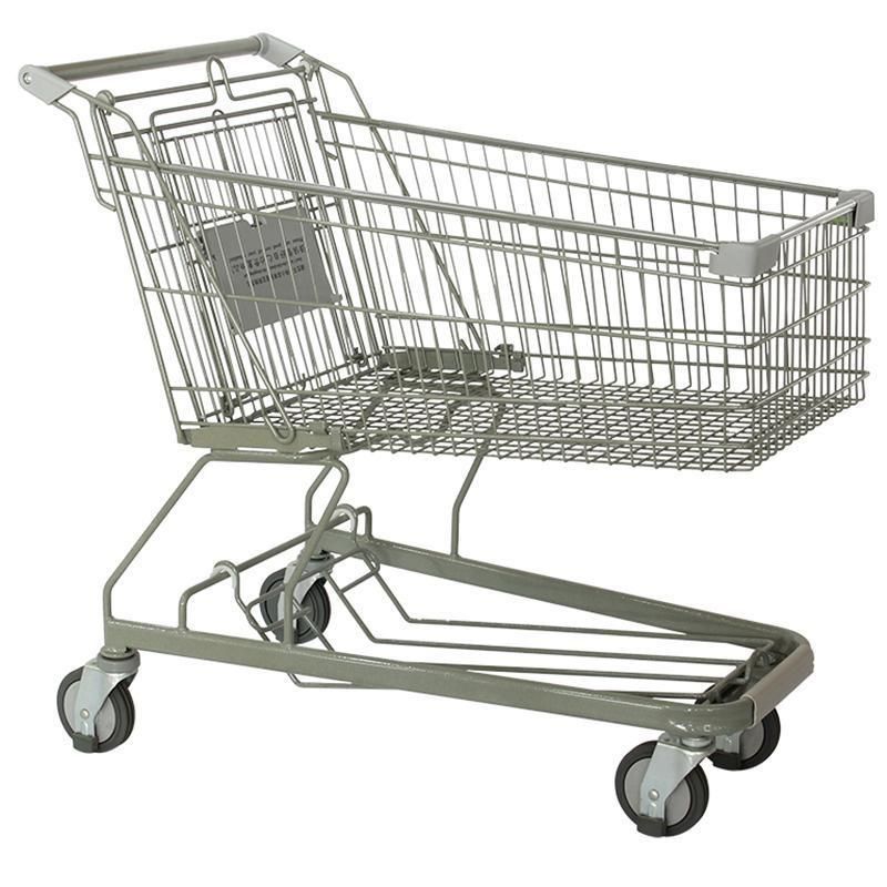 Supermarket Shopping Cart Hand Push Shopping Trolley