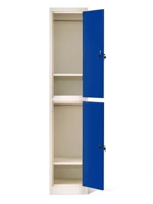 Steel 2 Tier Lockable Storage Locker for Employee/Staff