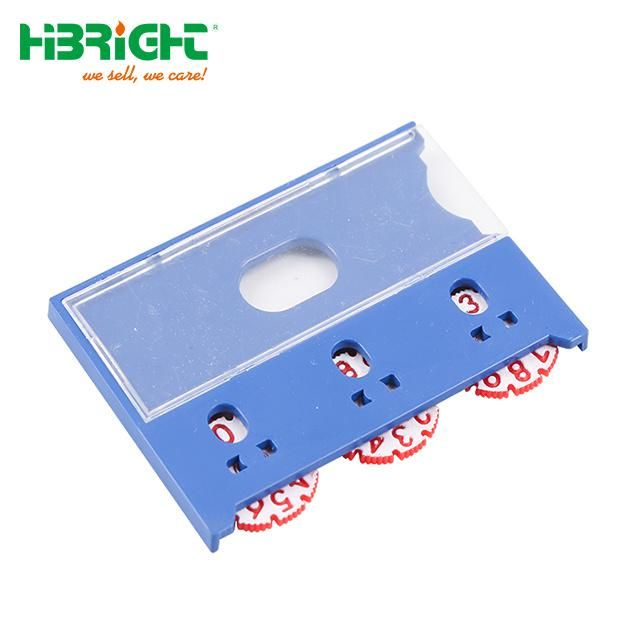 Industrial Supermarket Warehouse Pallet Rack Plastic Magnetic Label Holder