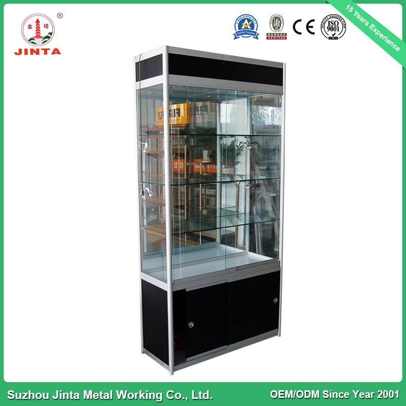 Supermarket Hypermarket Display Shelf with Glass