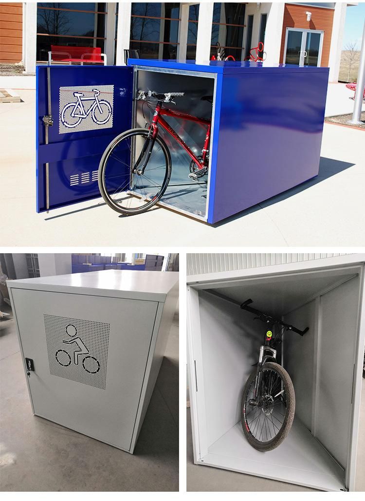 Metal Carbon Steel Bike Garage Locker Storage Container Box