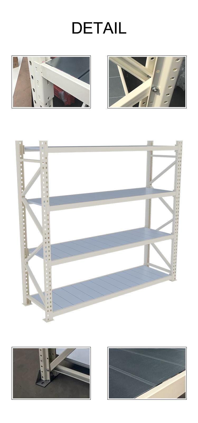 Warehouse Storage Light Duty Steel Pallet Shelves Industrial Store Rack