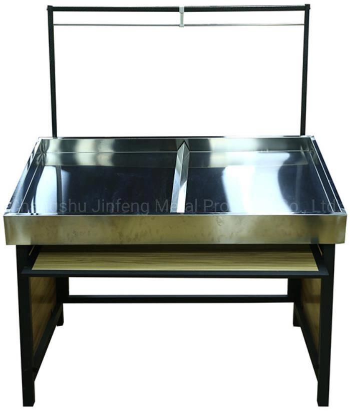 Fresh Fruits Used Supermarket Shelves Retail Shelf Table Stainless Steel Display Rack Fruit and Vegetable