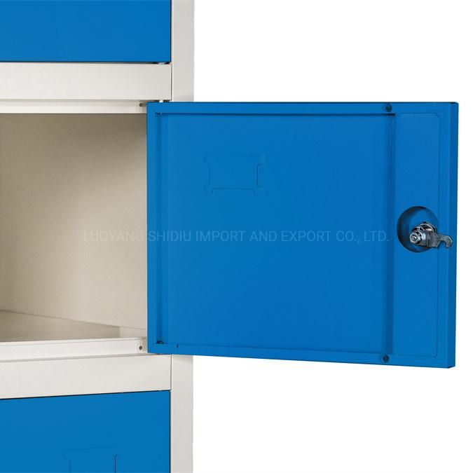 Metal Single 6 Doors School Lockers with Cam Lock