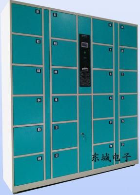 Hot Sale Green Steel Fingerprint Locker for Supermarket