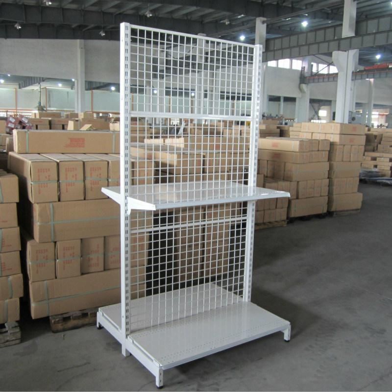 Heavy Duty Supermarket Metal Wire Display Gondola Shelf