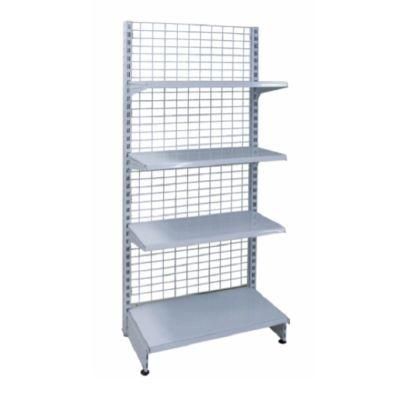 Single Sides Wire Back Shelf Gondola Metal Display Grocery Store Used Shopping Supermarket Shelves/Rack,