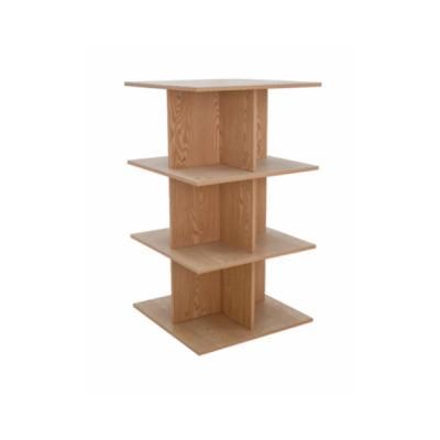 Four Layers Four Way Stand Wooden Shelf Multiple Sizes Are Available