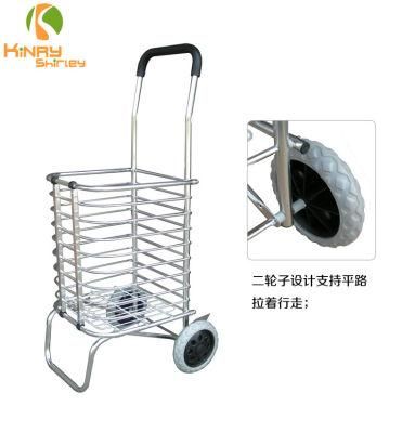 Aluminium Alloy Foldable Carts Folding Shopping Trolley