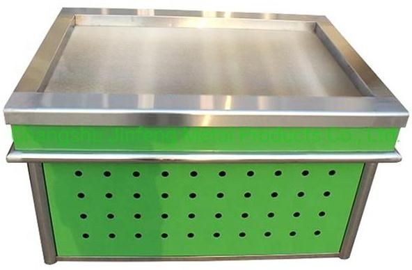 Supermarket Shelf Customized Metal Display Stand for Fruits and Vegetables