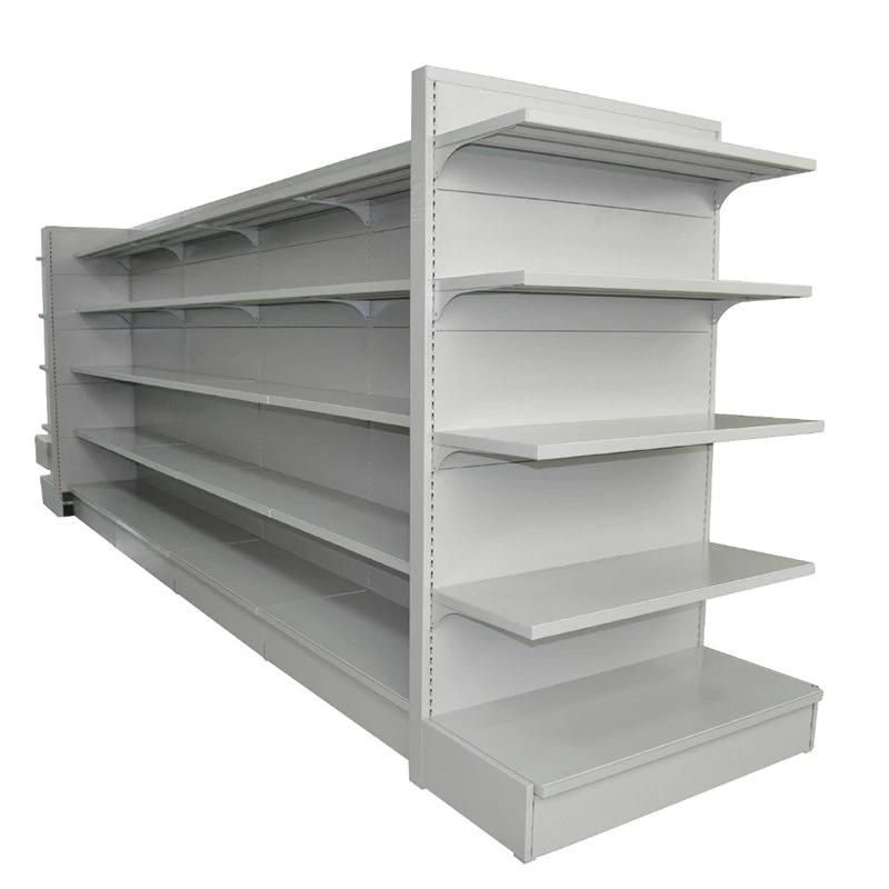 Convenience Pegboard Back Panel Supermarket Shelf Gondola Supermarket Shelves