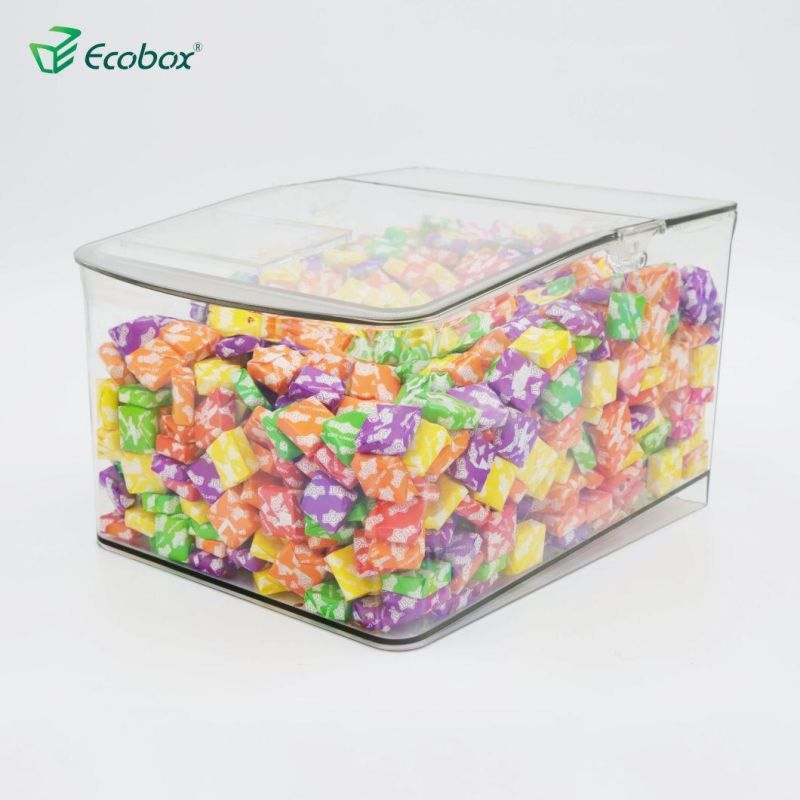Plastic Bulk Food Bins Candy Scoop Bin