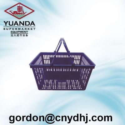 Wholesale Supermarket Plastic Shopping Basket Zc-1-A