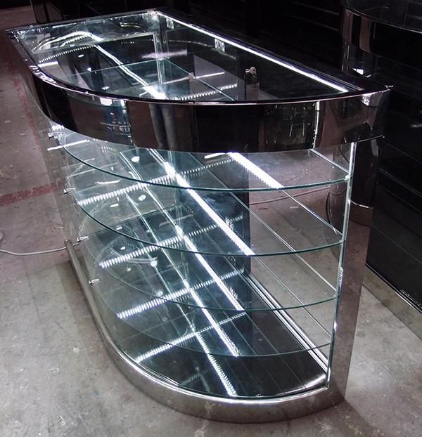 OEM Supermarekt Retail Shop Glass Display Counter