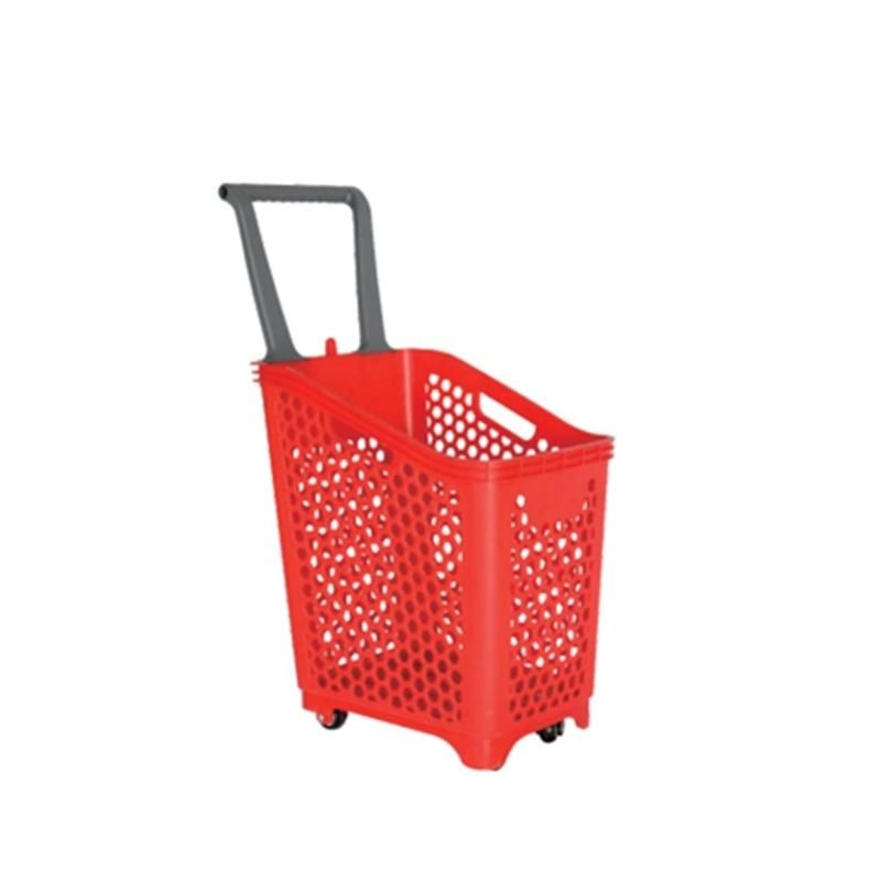 Plastic Shopping Basket Wholesale Shopping Baskets with Wheels