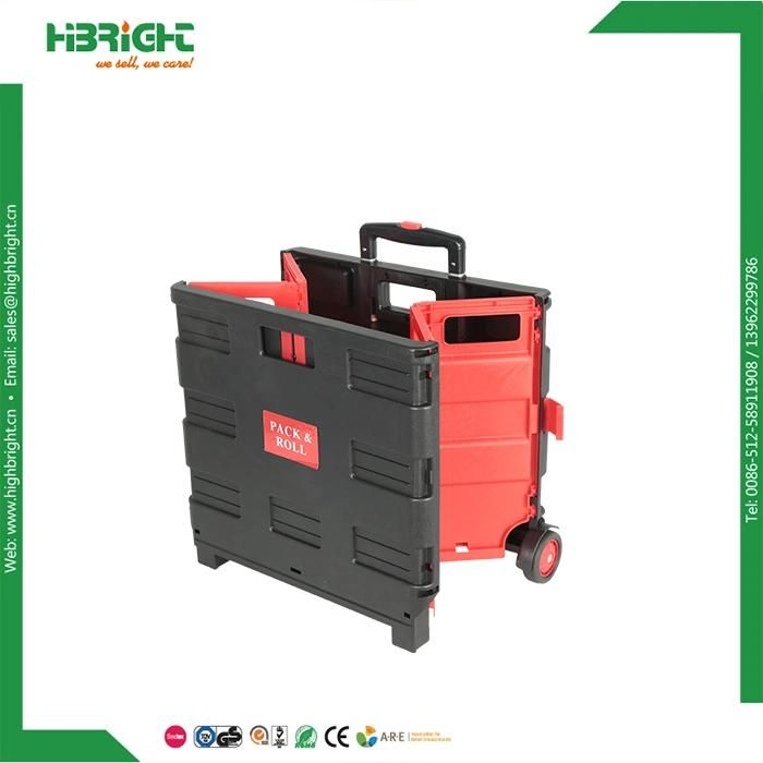 Plastic Foldable Quick Cart Shopping Cart