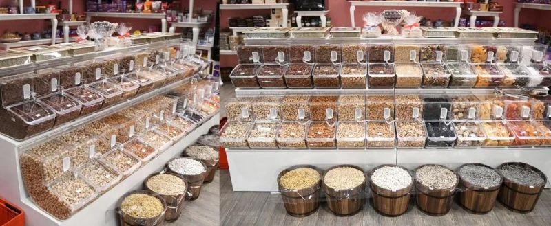 Supermarket Display Candy Bin for Bulk Candy Retail