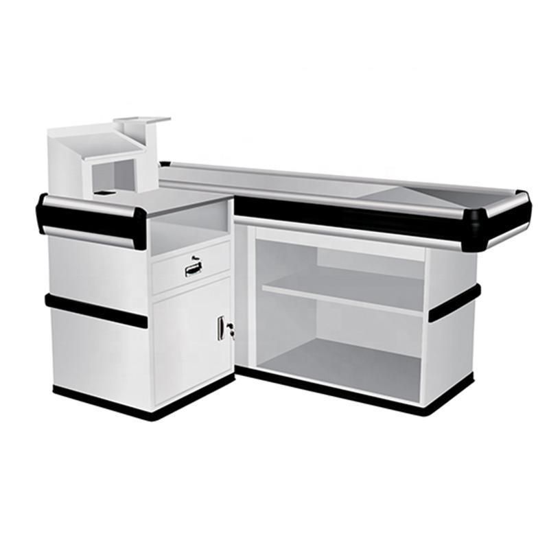 Factory Price Cashier Desk Cash Counter Table for Supermarket