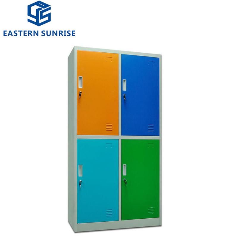 Four Door Cloth Metal Locker Steel Locker Storage Locker