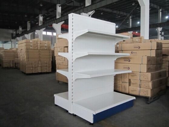 Double-Sided Light Duty Shelf Supermarket Rack