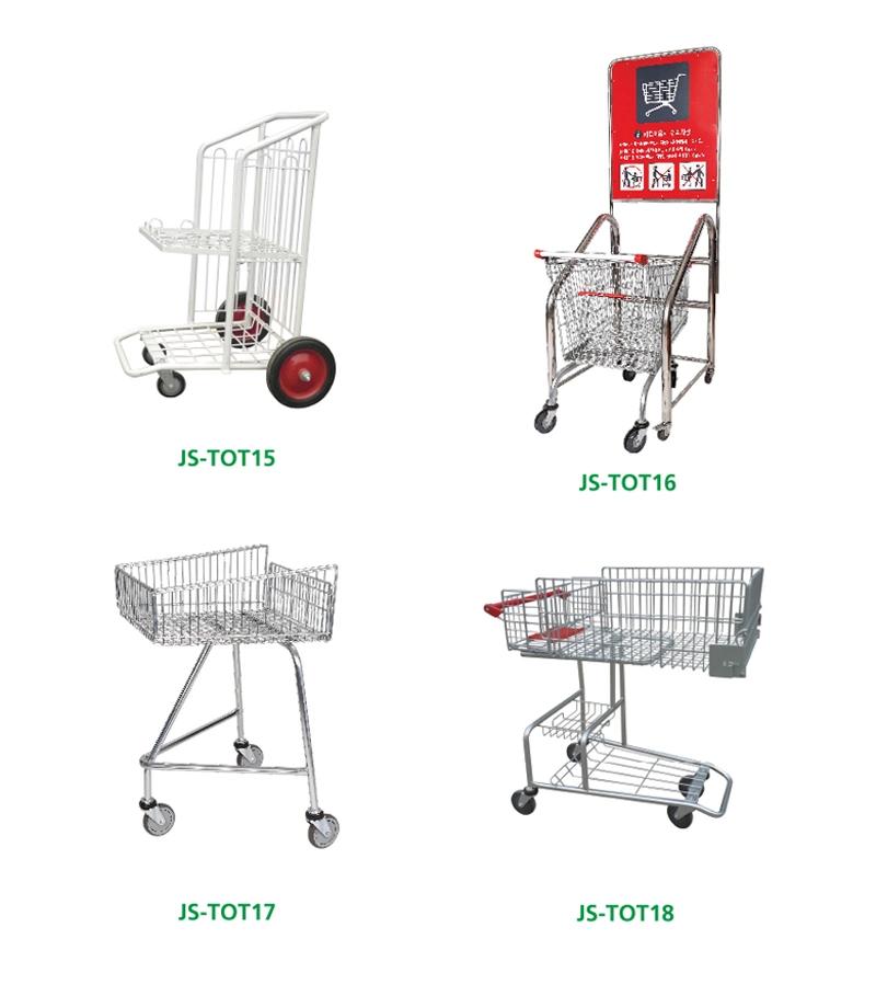 Disabled Shopping Cart with Escalator Wheels