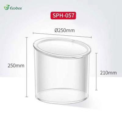 Supermarket Plastic Box Airtight Round Candy Bins Bulk Food Bin