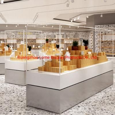 Showcase Table Store Display Furniture Retail Shelving Supermarket Shelves Display