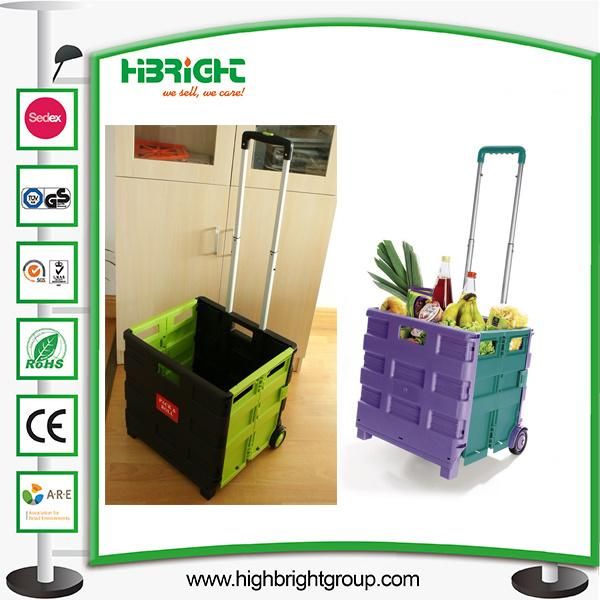 Pack and Roll Foldable Shopping Cart