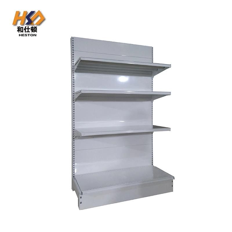 Heavy Duty Double Sided Grocery Store Display Racks Small Supermarket Shelf