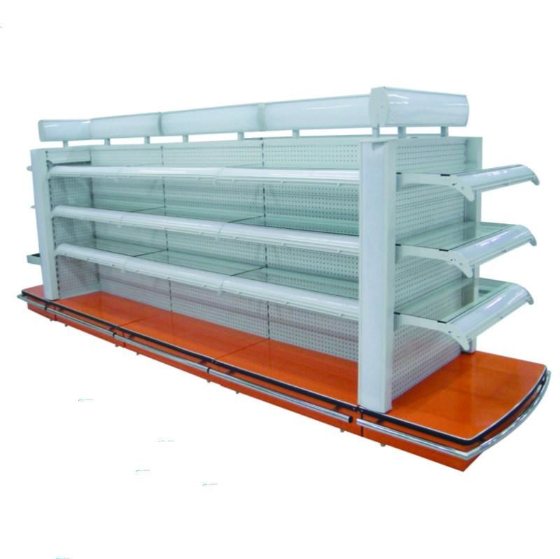 Hotter Shelving New Design Supermarket Shelves Glass Lighting Cosmetic Shelves