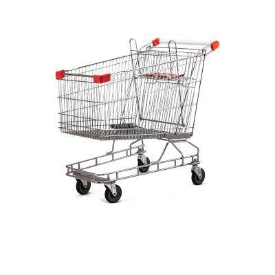 Australia Supermarket Shopping Cart Metal Custom Trolley with Wheels