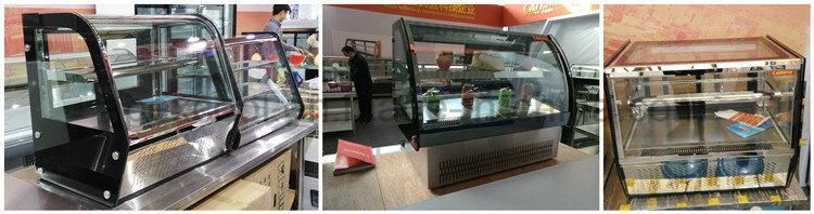 Table Cabinet for Sdessert Display Refrigerator with Fan Assisted Cooling System Cake Showcase