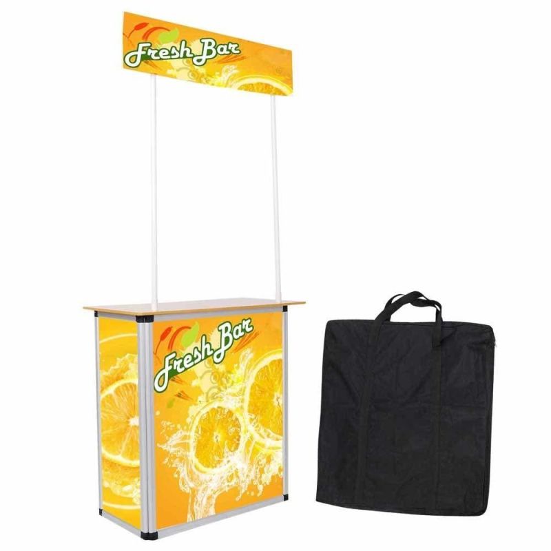 Folding Portable Market Advertising Promotion Desk for Shop Exhibition