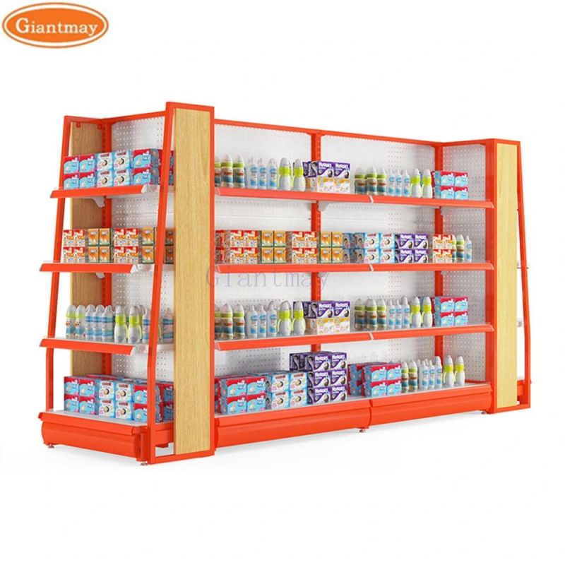 Giantmay OEM Supermarket Shopping Mall Stand Grocery Shop Gondola Display