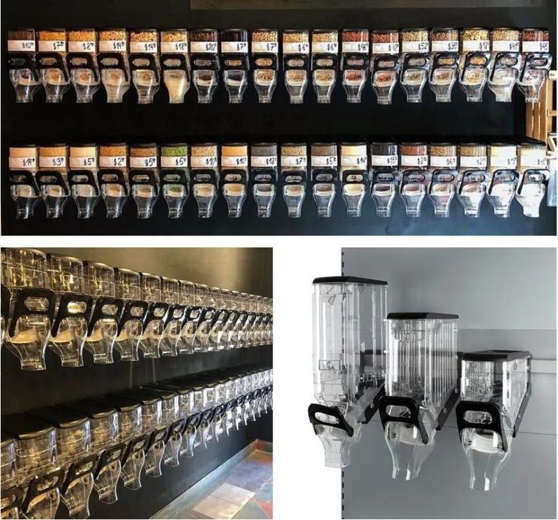 High Clear Food Grade Bulk Dispenser Cereal Dispenser