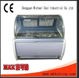 Michael Cool Hard Ice Cream Showcase/Display Case/Scooping Cabinet