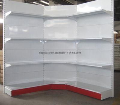 Heavy Duty Cold-Rolled Steel Rack Gondola Supermarket Shelf