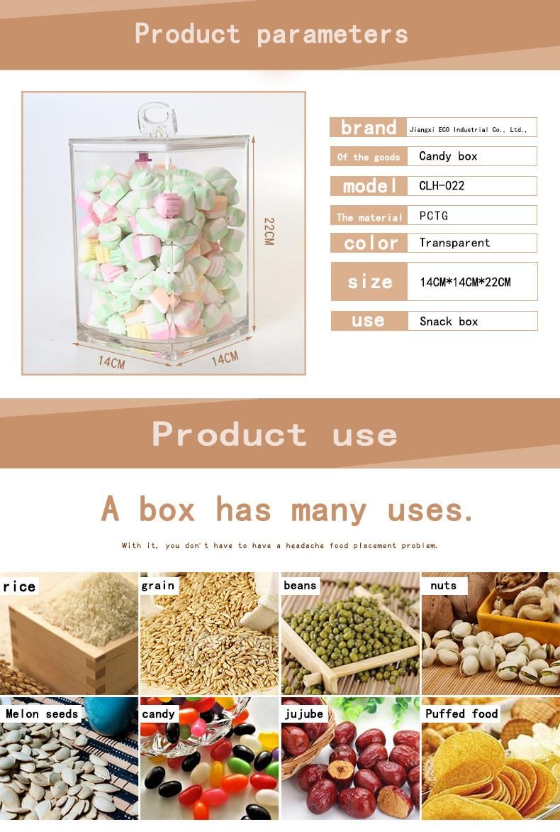 Wholesale Bulk Food Bin Airtight Candy Bin