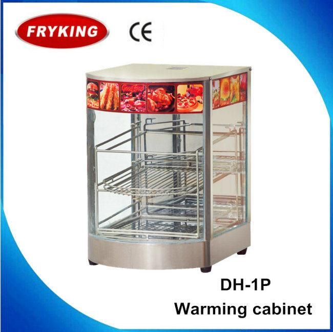 Catering Equipment Factory Curve Shaped Kfc Food Warmer Display