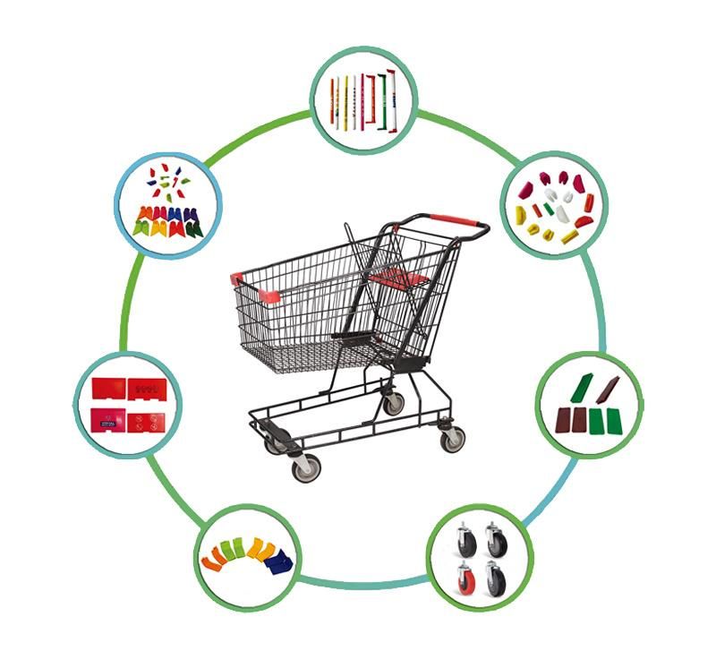 Customized Personal Shopping Cart for Supermarket