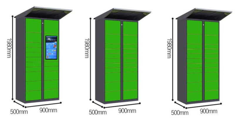 Manufacturer 7*24 Working Self-Service Drop-off and Pick-up Smart Parcel Locker