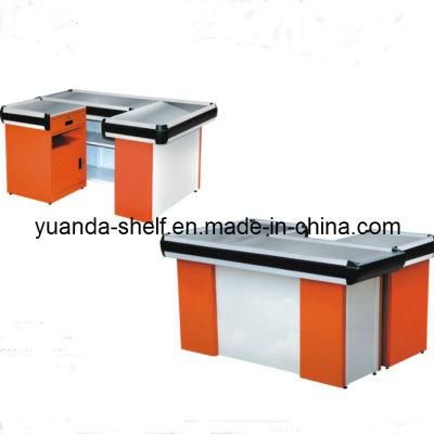 Steel Supermarket Sale Store Cash Checkout Counter